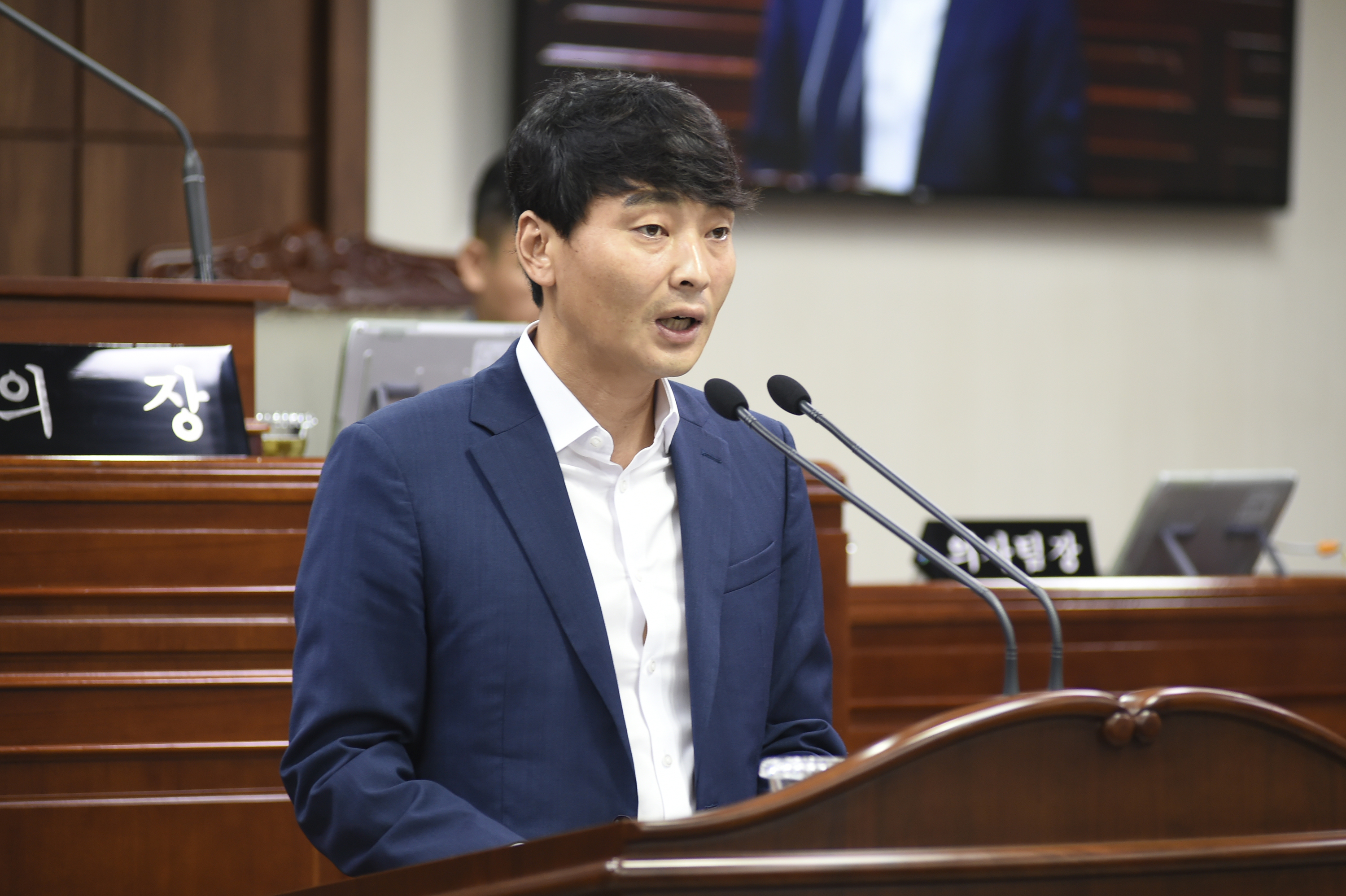 순천시의회 유영갑 의원,농민수당 도입에 대한 5분발언