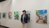 서양화가 임창순 작가, 밝고 투명한 채색의 풍경화로 '봄 향기전' 개최