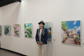 서양화가 임창순 작가, 밝고 투명한 채색의 풍경화로 '봄 향기전' 개최